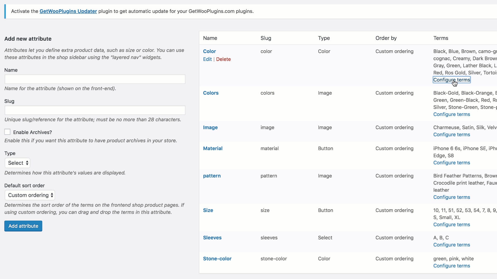 enable text tooltip
