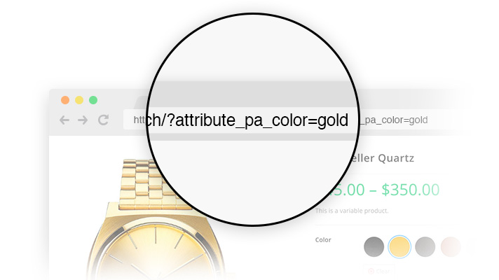 generate attribute variation link
